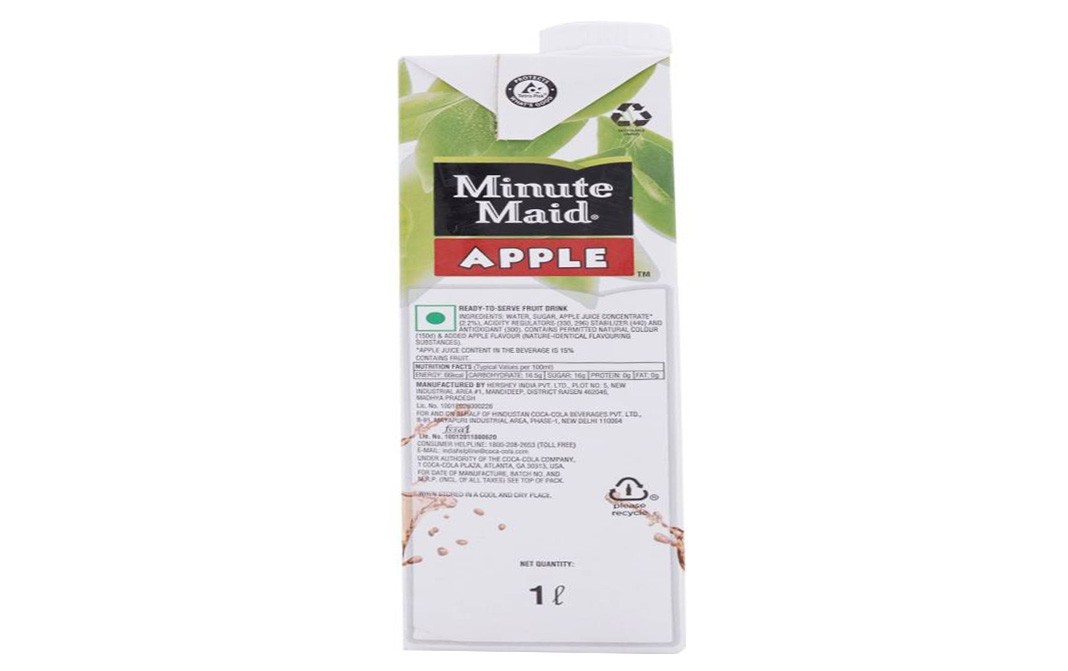 Minute Maid Apple    Tetra Pack  1 litre